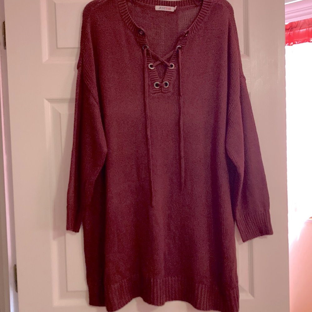 Just Fab sweater tunic